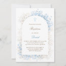 Recherche de bleu givré invitations Aquarelle