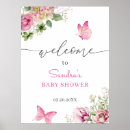 Zoek naar vlinder baby shower posters Floreel