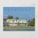Recherche de souvenir des bahamas cartes postales Île
