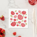 Recherche de motif fruits serviettes Blanc