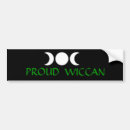 Recherche de triple voiture autocollants Wiccan