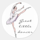 Recherche de danseurs classiques autocollants Classe
