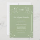 Recherche de doctorat invitations Typographie