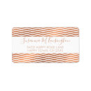 Recherche de rose gold labels Metallique