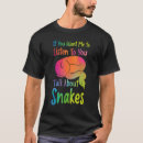 Recherche de serpent tshirts Aquarelle