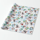 Recherche de pingouin de noël papier cadeau Enfants