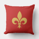 Recherche de rouge cramoisi coussins Moderne