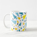 Recherche de triangle multicolore tasses Abstrait