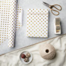Recherche de point polka papier cadeau Blanc