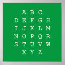 Recherche de alphabet anglais posters Alphabétisation