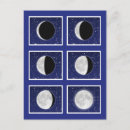 Recherche de phases de lune cartes postales Ciel nocturne