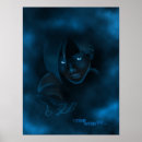 Recherche de bleu foncé posters Brillant