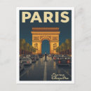 Recherche de arc triomphe vintage cartes postales Paris