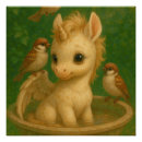 Zoek naar baby eenhoorns posters Schattig