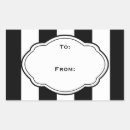 Recherche de noël classique autocollants Noir et blanc