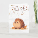 Zoek naar hedgehogs kaarten Bedankt