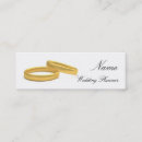 Recherche de anneau mariage cartes visite Blanc
