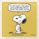 Recherche de snoopy dessous de verres Charlie brune