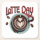 Recherche de grain café de dessous de verres Latte