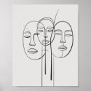 Zoek naar zwarte lijnen posters Elegant