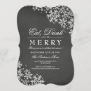 Recherche de white noël invitations Parti