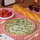 Recherche de fromage assiettes en papier Tomate