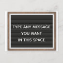 Recherche de marque cartes postales Minimaliste