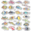 Recherche de reef autocollants Aquarelle