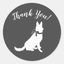 Recherche de chien berger allemand autocollants Silhouette