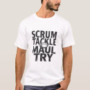 Recherche de mêlée tshirts Rugby