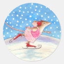 Recherche de danse sur glace autocollants Patineur