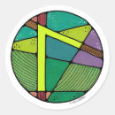 Zoek naar runen stickers Futhark