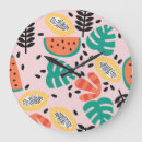 Recherche de fruit vintage horloges Motif