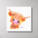 Zoek naar highland cow kunst Koe
