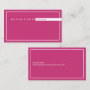 Recherche de and cartes visite Modern