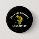 Recherche de anniversaire créatif badges Amusant