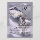 Recherche de ordination celebration invitations Célébration