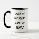 Recherche de humour tennis tasses Joueur de tennis