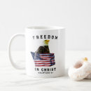 Recherche de drapeau chrétien tasses Liberté