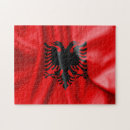 Recherche de albanie puzzles Rouge