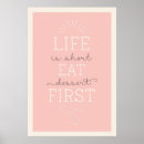 Zoek naar het leven is te kort posters For her