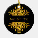 Recherche de baroque ornements Noir