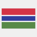 Zoek naar gambia stickers Vlag van gambia