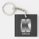 Zoek naar kleine letters sleutelhangers Modern minimalistisch