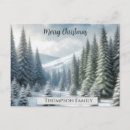 Recherche de couverts cartes postales Forêt couverte de neige