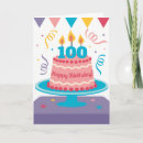 Recherche de 100 ans anniversaire cartes 100ème