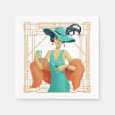 Zoek naar art deco servetten Vintage