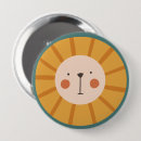Recherche de lion mignon badges Enfants