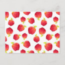 Recherche de motif aquarelle cartes postales Fruit