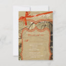 Recherche de orange chasseur invitations Épouser